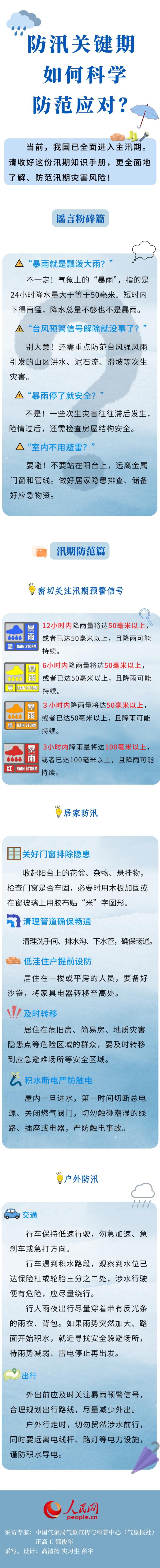 防汛关键期 如何科学防范应对？ 