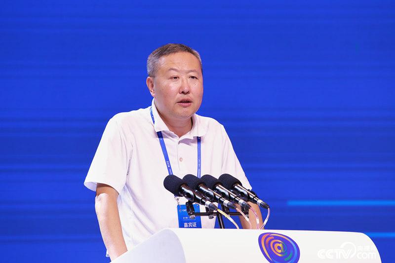 新华社新媒体中心主任陈凯星发表主题演讲